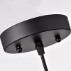 Chloe Lighting Walter Industrial 1 Light Textured Black Mini Pendant Ceiling Fixture 14" Wide - 4 of 4