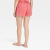 Women's Luxury Collection Shadow Striped Satin Pajama Shorts - Auden™ - 2 of 4