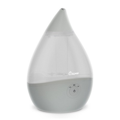 Crane 0.5-Gallon Droplet Ultrasonic Cool Mist Humidifier - Crane Baby