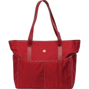Mobile Edge Sumo Large Diaper Tote - Red with White stitching - 1 of 4