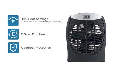 BLACK+DECKER Manual Indoor Heater Fan White – Target Inventory Checker –  BrickSeek