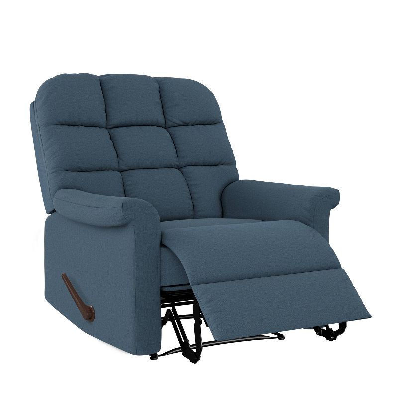 Cooper Extra Large Wall Hugger Reclining Chair Low Pile Velour - ProLounger, 3 of 9