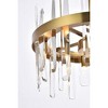 Elegant Lighting Serena 8 - Light Pendant in  Satin Gold - 4 of 4