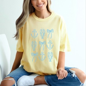 Simply Sage Market Nautical Elements Garment Dyed Tee - 1 of 4