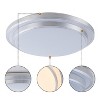C Cattleya Modern Dimmable LED Flush Mount Ceiling Light (3000K/4500K/6000K) - 3 of 4