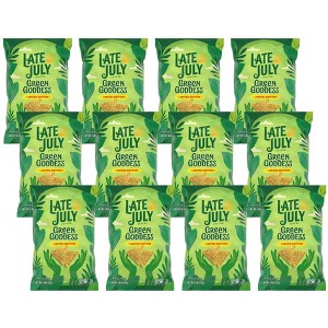 Late July Snacks Organic Tortilla Chip Green Goddess - Case of 12/7.8 oz - 1 of 4
