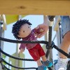 HABA William - 12" Soft Boy Doll with Black Hair, Hat and Hoodie - 2 of 4