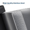 21 Gallon / 80 Liter Stainless Steel Trash Can,For Office, Bathroom, Dining Room - 3 of 4