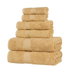Organic Cotton Medium Weight Solid Towel Set by Blue Nile Mills - 1 of 4