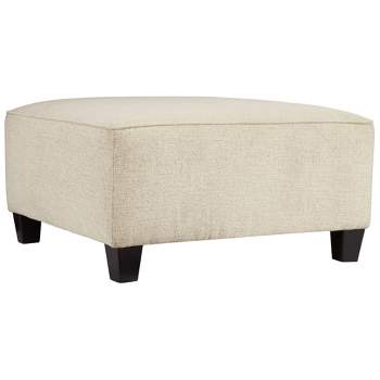 Oversized Abinger Accent Ottoman Natural - Signature Design by Ashley