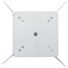 vidaXL In-Ground Parasol Base Silver 10.8"x10.8"x17.7" Steel - 4 of 4