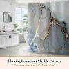 LunaLulinlk Shower Curtain with Hooks – Heavy-Duty Mold/Mildew-Resistant - 3 of 4