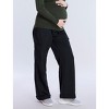 Women's Under the Belly Utility Cargo Relaxed Fit Pant | Motherhood Maternity - 3 of 4