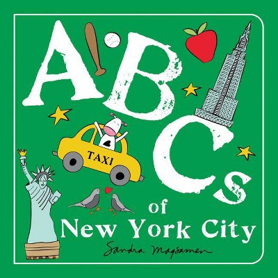 ABCs of New York City - (ABCs Regional) by  Sandra Magsamen (Board Book)