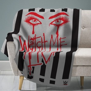Sleep Squad WWE Liv Morgan 60 x 80  Raschel Plush Blanket - 1 of 4