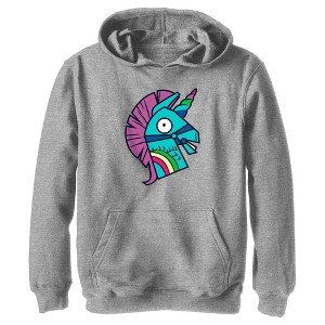 Boy's Fortnite Rainbow Smash Large Pull Over Hoodie - 1 of 4