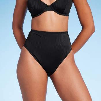 Women's Tummy Control High Waist Full Coverage Bikini Bottom