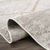 Hauteloom Baqer Bone & Tan Textured Performance Rug - 4 of 4
