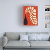 Canvas Wall Art - Alisa Galitsyna  'Lazy Plant 2' Wall Art for Living Room, Bedroom, or Office Décor by Trademark Fine Art - 3 of 4