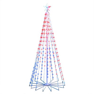 Celebrations - LED - Straight Frame - Dancing Tree - Yard Decor -  6 ft.