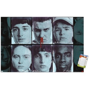 Trends International Netflix Stranger Things: Season 4 - Group Faces Unframed Wall Poster Prints - 1 of 4