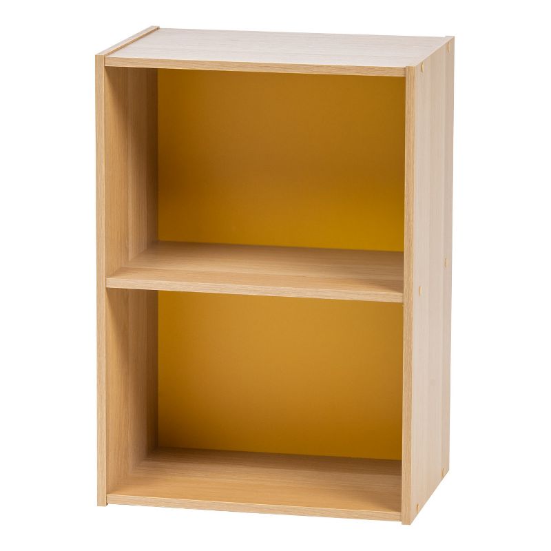IRIS USA Wood Bookshelf Cube Organizer Storage, 5 of 7
