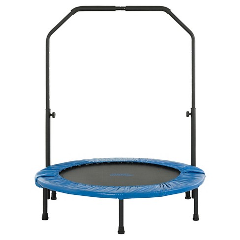 Upper Bounce 40 Inch Mini Foldable Rebounder Fitness Trampoline With Adjustable Handrail Target