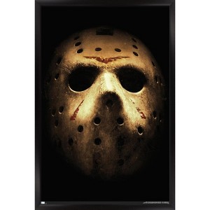 Trends International Friday the 13th - Mask Framed Wall Poster Prints - 1 of 4