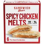 Sandwich Brothers of Wisconsin Frozen Spicy Chicken Melt - 15.6oz/6ct
