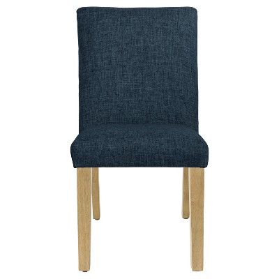 Parsons Dining Chair Zuma Navy with Natural Legs - Threshold&#153;