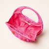 Polka Dot Wicker Crescent Bag - kate spade new york x Target Pink/Red - 3 of 4