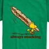 Boys' - Peanuts - Always Snacking Short Sleeve Graphic T-Shirt - 2 of 4