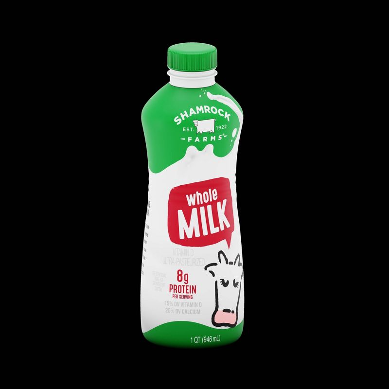 Shamrock Farms Vitamin D Milk - 1qt, 2 of 5