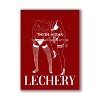 LECHERY Women's Matte Silky Sheer 15 Denier Thigh Highs (1 Pair) - 4 of 4
