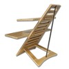 Victor Acacia Wood Laptop Standing Desk with Two Levels - 2 of 4