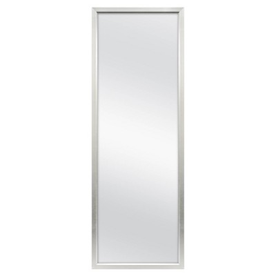 Photo 1 of 24 x 68 Rectangle Leaner Floor Mirror Silver - Threshold