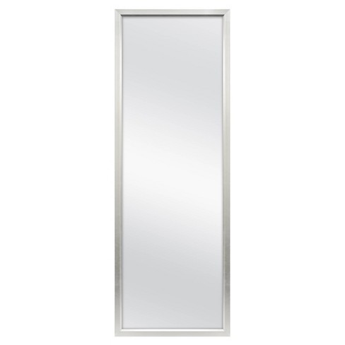 24 X 68 Rectangle Leaner Floor Mirror Silver - Threshold™ : Target