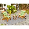 ARTPLAN Patio Chair Cushion,Tufted Adirondack Outdoor Chair Cushion,Wicker High Back Outdoor Seat Cushion,Set of 4,21"X21"X4" (4 Pack) - 3 of 4