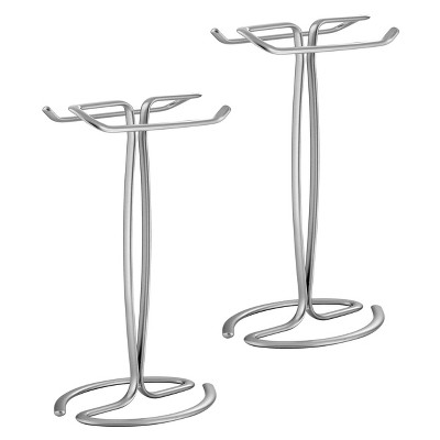 T-Shape Countertop Hand Towel Holder - Chrome