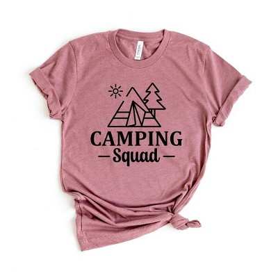 Simply Sage Market Women's Camping Squad Tent Short Sleeve Graphic Tee