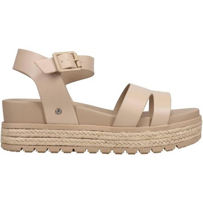 Women's Wo's Knia Ankle Strap Espadrille Platform Sandals - MIA