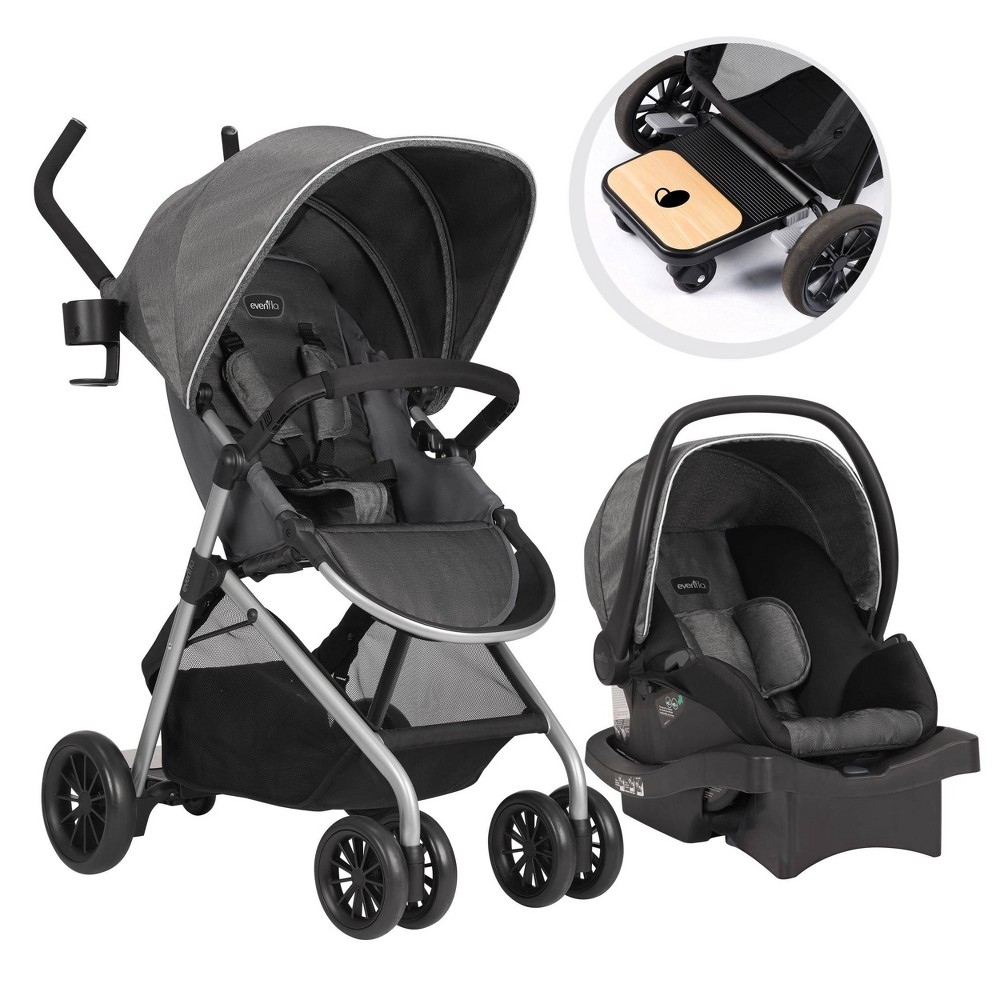 UPC 032884197200 product image for Evenflo Sibby Travel System - Highline Gray | upcitemdb.com