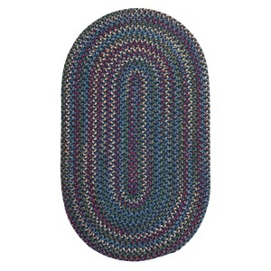 Colonial Mills Worley Oval Area Rug - Navy 2x4 - 1 of 3