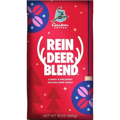 Caribou Coffee Reindeer Dark Roast Ground Coffee - 10oz