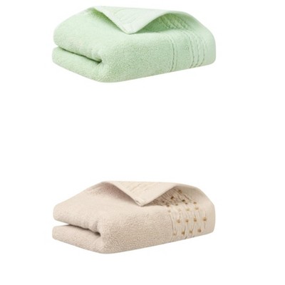 REGALWOVEN Soft Absorbent Quick Drying Hand Towels 14" x 30" 2 Pcs
