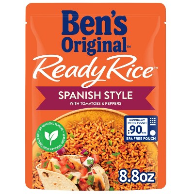 Ben's Original Ready Rice Spanish Style Rice Microwavable Pouch - 8.8oz