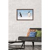 Trends International The Comedy Wildlife Photography Awards: Jennifer Hadley - Talk To The Fin Framed Wall Poster Prints - 2 of 4