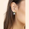 Velveteen 18k Gold Plated Drop Earrings - Ettika - 2 of 2