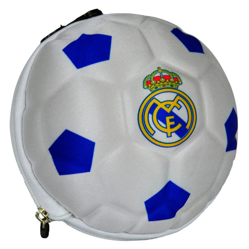 La Liga Real Madrid CF Collapsible Soccer Ball 12.5&#34; Duffel Bag, 4 of 5