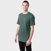 Hanes Unisex Garment Dyed Cotton T-Shirt - 3 of 4